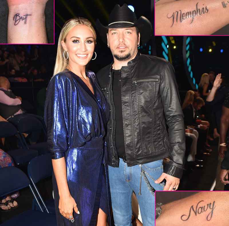Jason Aldean Tattoo Tributes Son Daughter Wife