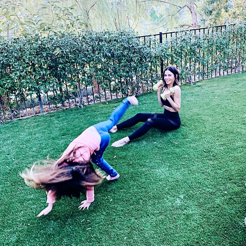 Jenna Dewan Is All of Us in New Backyard Workout Video