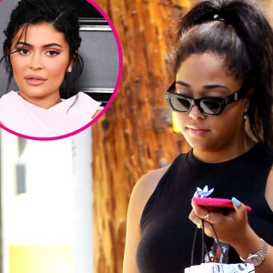 Jordyn Woods Seen Still Wearing the Bracelet Kylie Jenner Gave Her