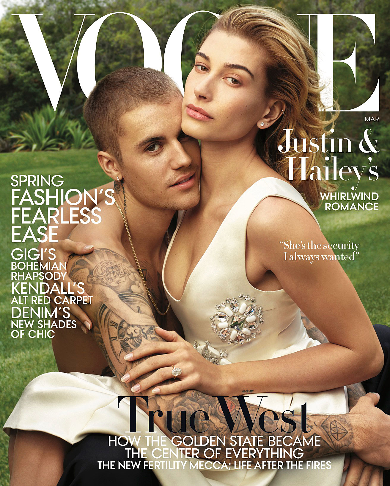 Justin Bieber Hailey Baldwin Vogue Revelations Celibacy Fighting Not Easy Marriage
