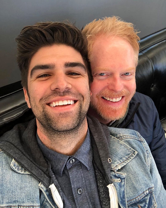 Jesse Tyler Ferguson More Celebs Post Tributes to Their Loves on Valentine's Day