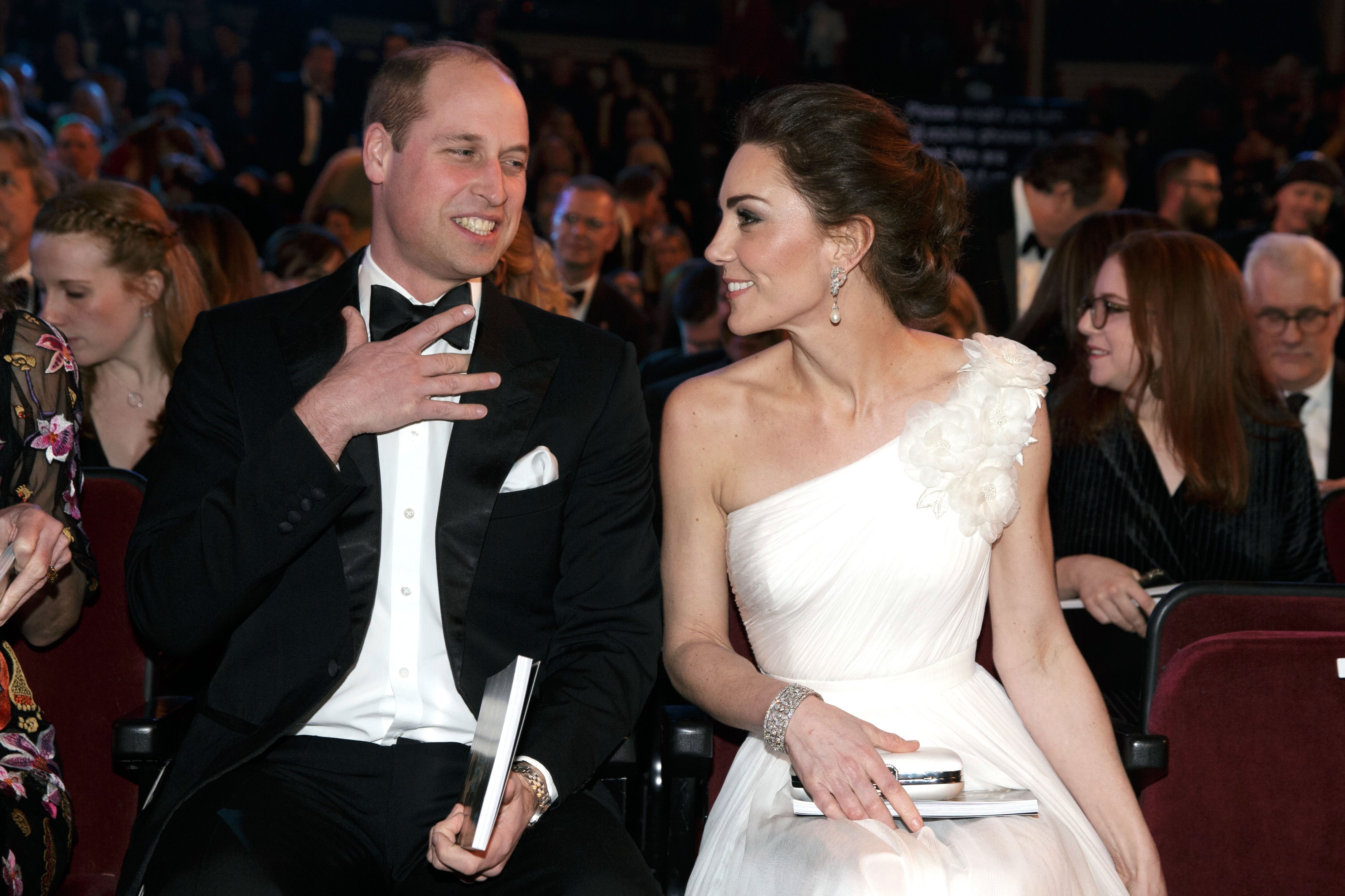 Duchess Kate Prince William Turn Heads At 2019 Bafta Awards Pics