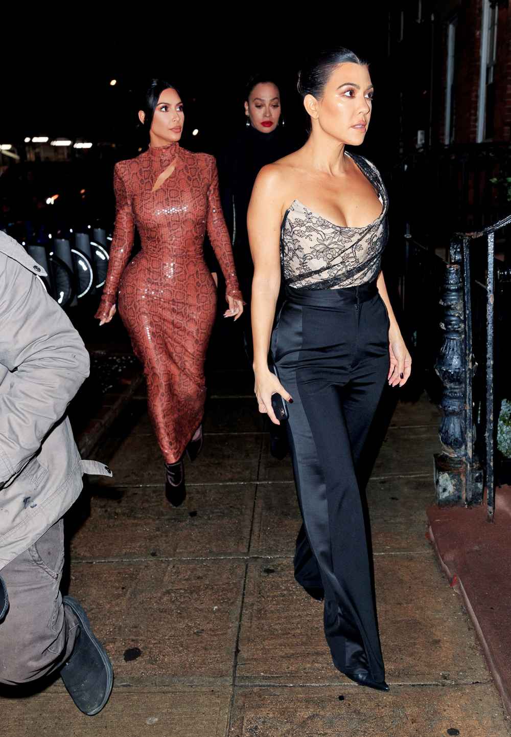 Kim Kardashian, Kourtney Kardashian and Lala Anthony