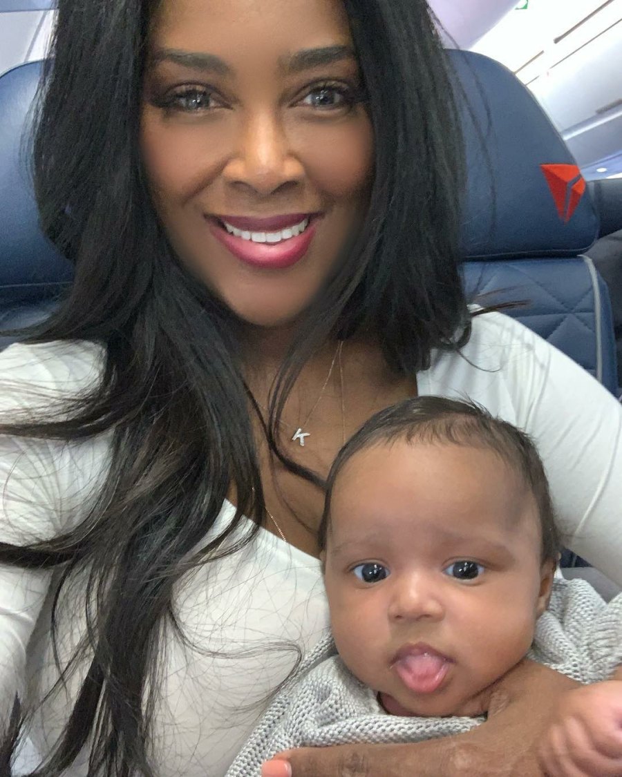Kenya Moore and Daughter Brooklyn Take a Family Trip