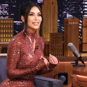 Kim Kardashian Stressed Baby Number Four The Tonight Show Starring Jimmy Fallon