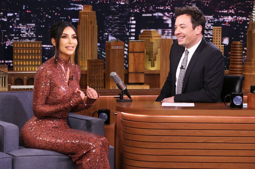 Kim Kardashian Stressed Baby Number Four The Tonight Show Starring Jimmy Fallon