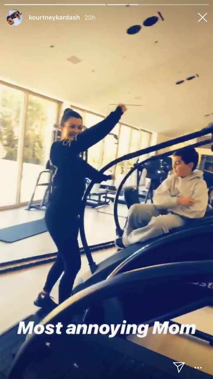 Kourtney Kardashian Embarrasses Her Son Mason, 9, With Her Dance Moves: ‘Most Annoying Mom’