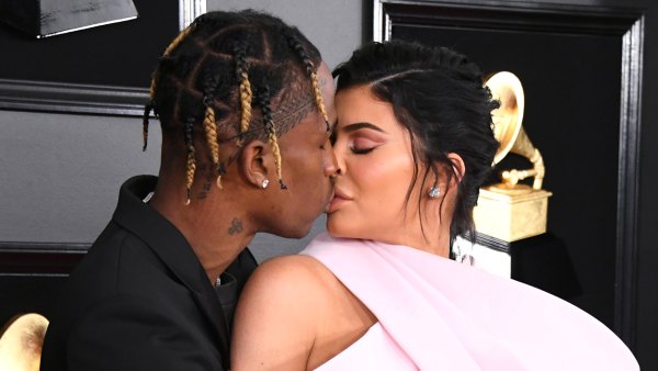 Grammys 2019: Kylie Jenner and Travis Scott Can’t Keep Their Hands Off Each Other