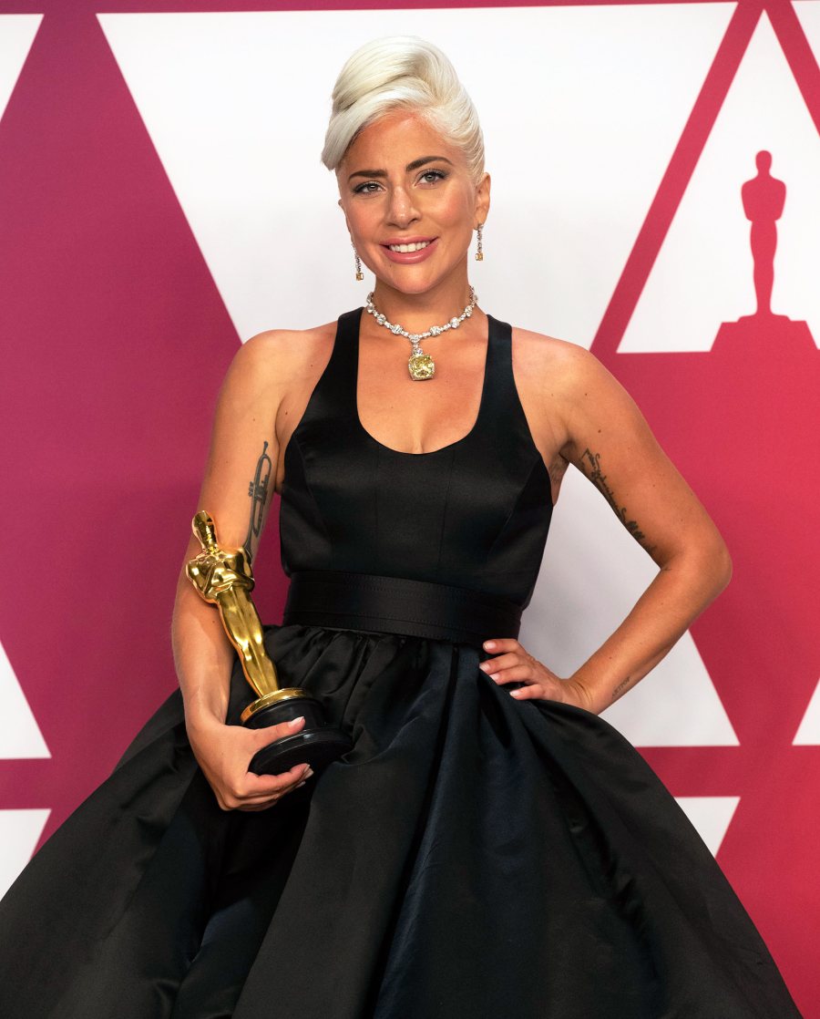 Lady Gaga Best Bling Oscars 2019 Red Carpet