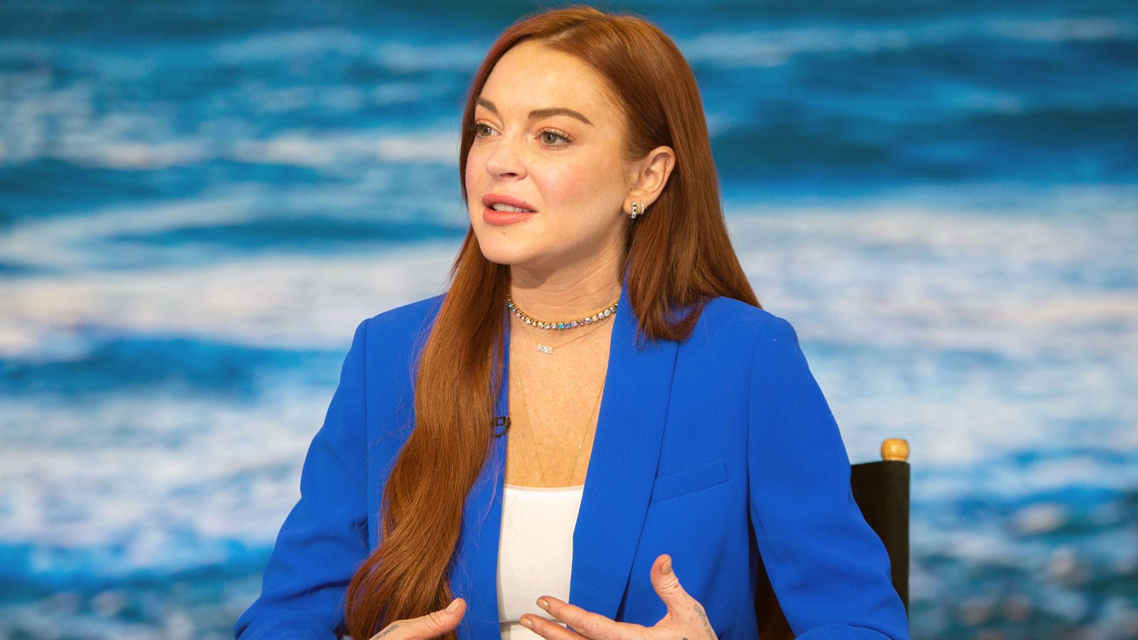 Lindsay Lohan Denies Slamming CBS After Dina's 'Big Brother' Stint-1