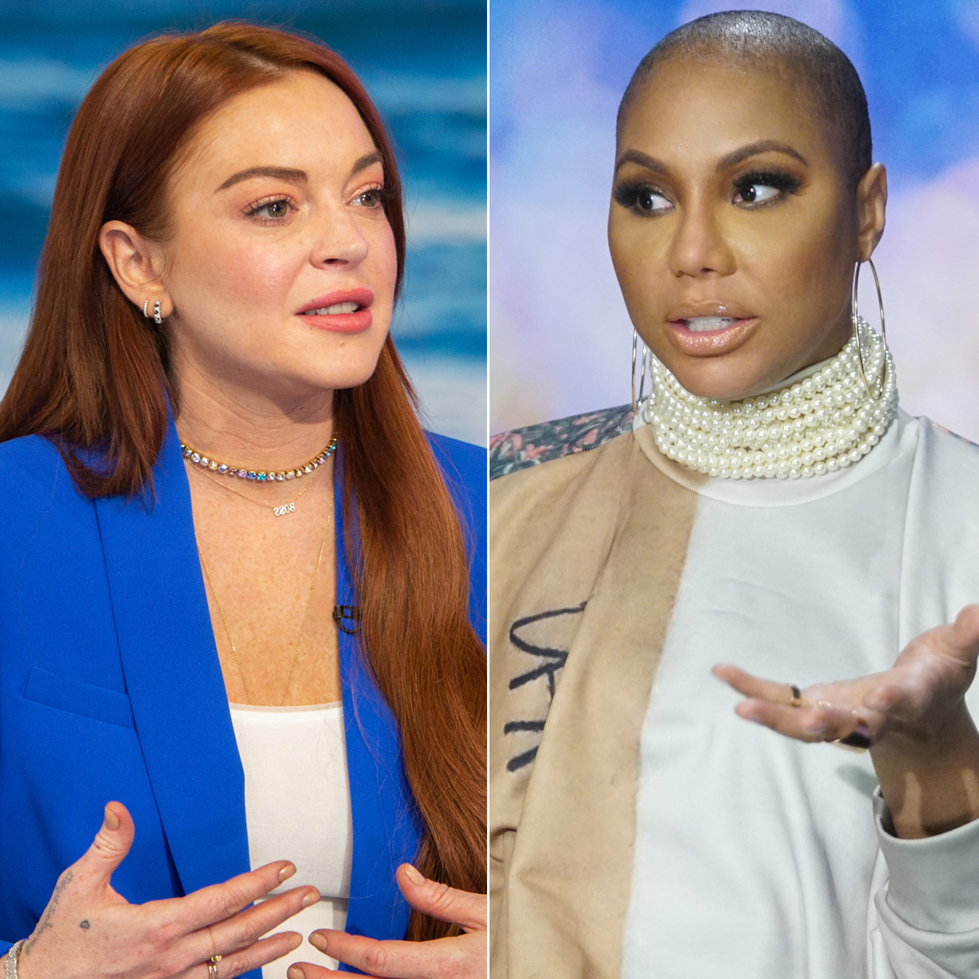Lindsay Lohan Slams Tamar Braxton After Celebrity Big Brother Finale