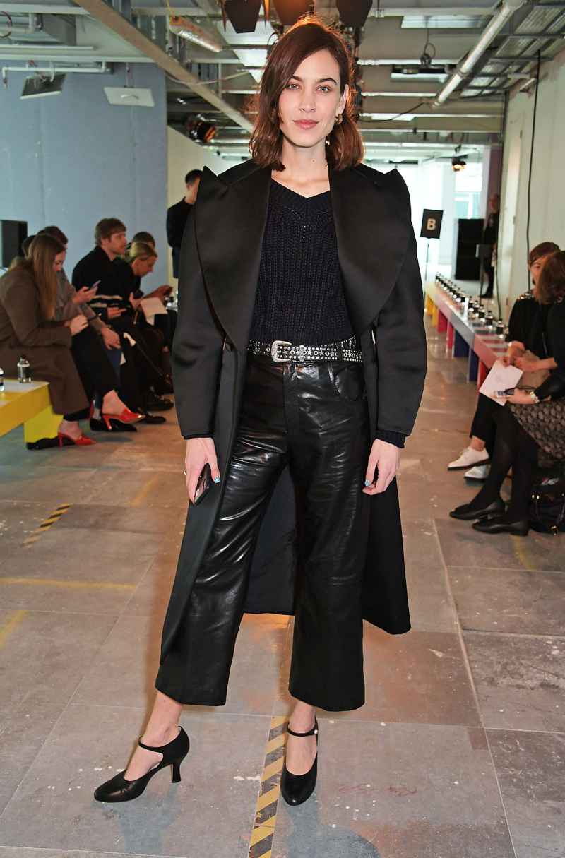 Alexa Chung London Fashion Week Fall-Winter 2019 Street Style: The Very Best Celebrity Looks
