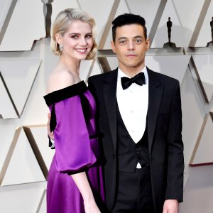 Lucy-Boynton-and-Rami-Malek-oscars-2019-2