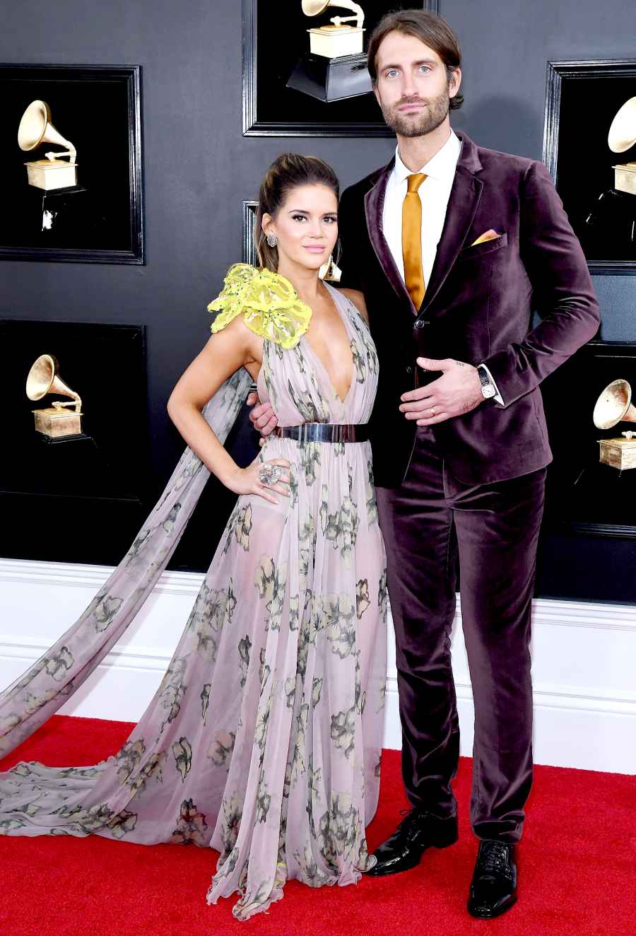 Maren-Morris-and-Ryan-Hurd-grammys-2019