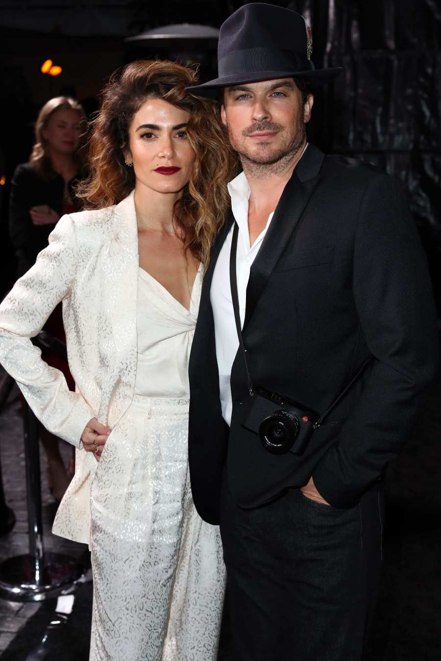 Nikki Reed and Ian Somerhalder