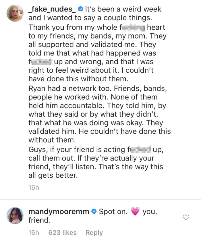 Phoebe Bridgers Speaks Out After Ryan Adams Claims, Gets Support from Mandy Moore