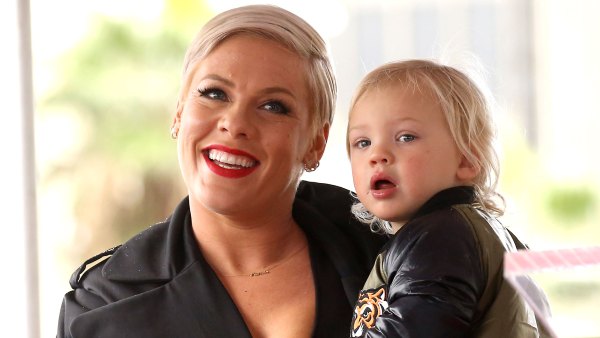 Pink's 2-Year-Old Son Jameson Rides an Electric Bike in New Video: ‘He Picked it up Instantly’