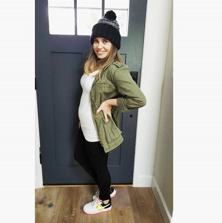Pregnant Danielle Fishel Shares Adorable First Baby Bump Pic