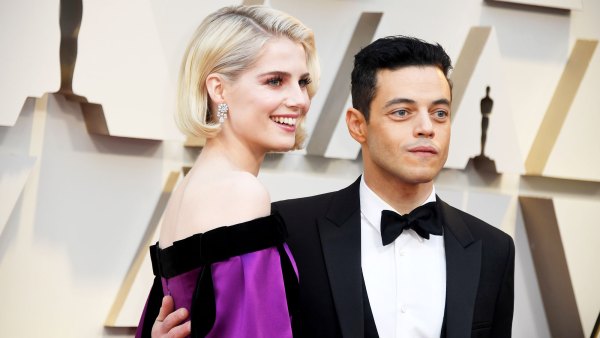 Rami Malek Adorably Tells Lucy Boynton She’s ‘Captured His Heart’ During Oscars 2019 Acceptance Speech