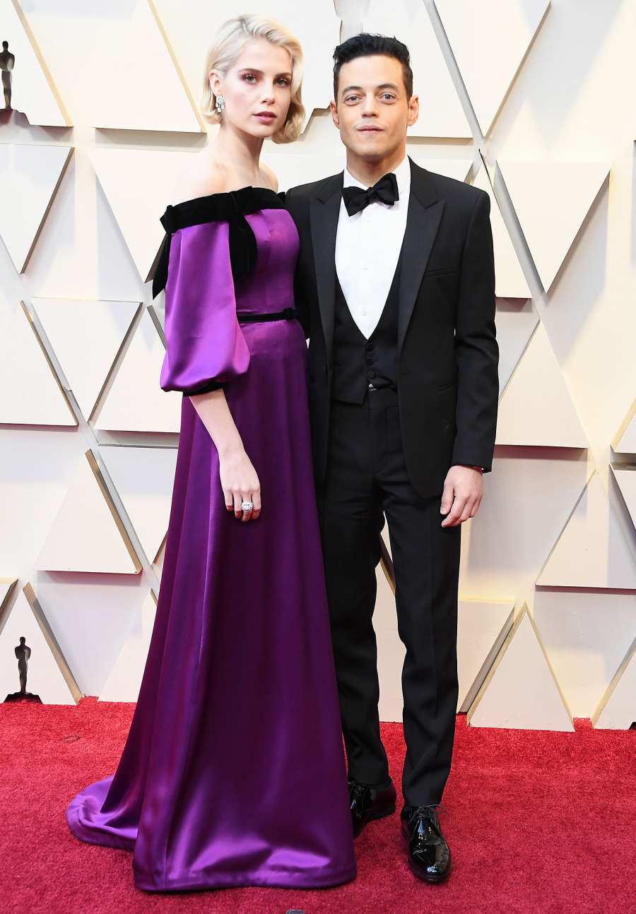 Lucy Boynton Rami Malek Most Star Studded Moments Oscars 2019