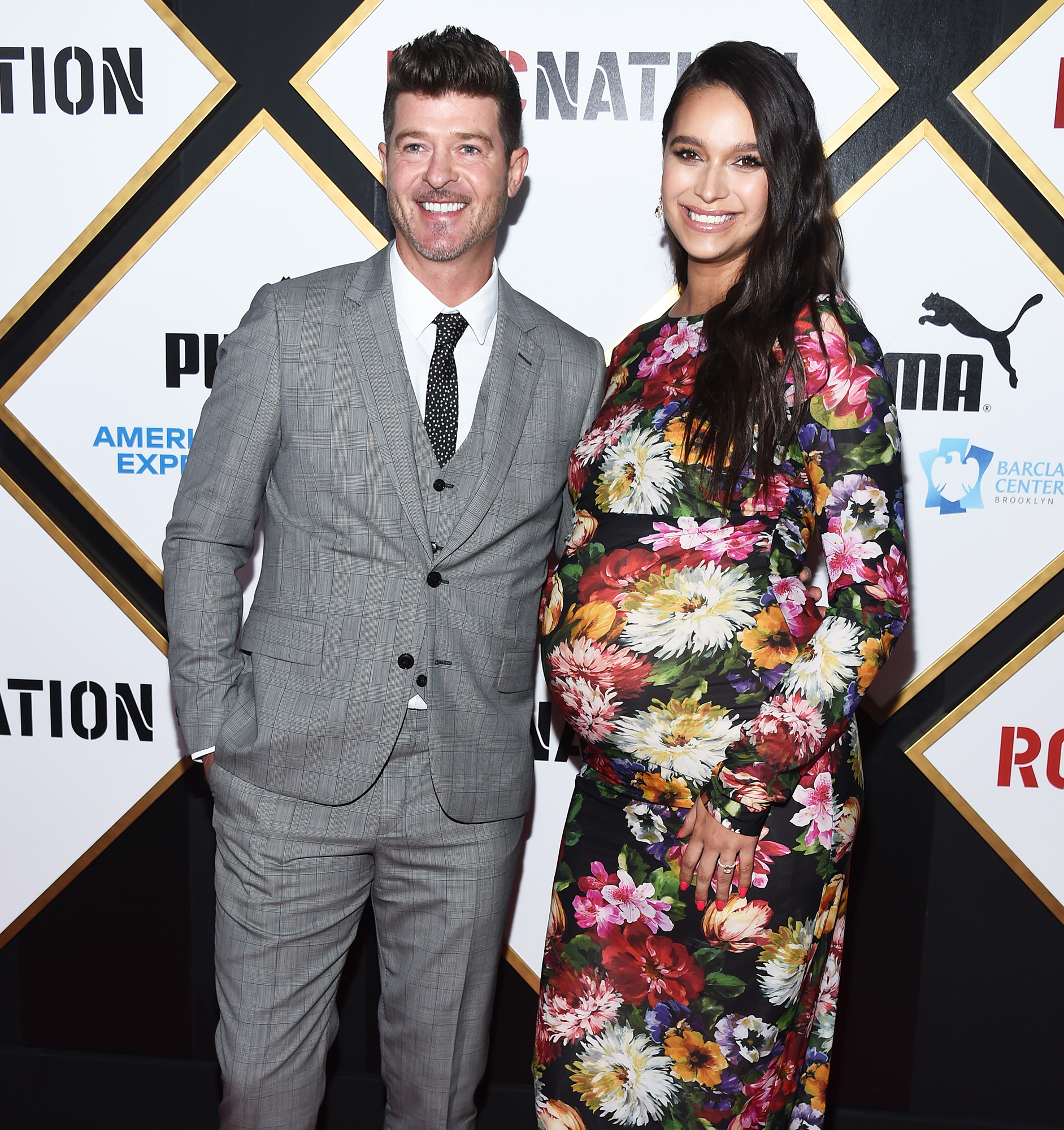 Robin Thicke Spoiling Fiancee April Love Geary Before Baby No. 2 Birth