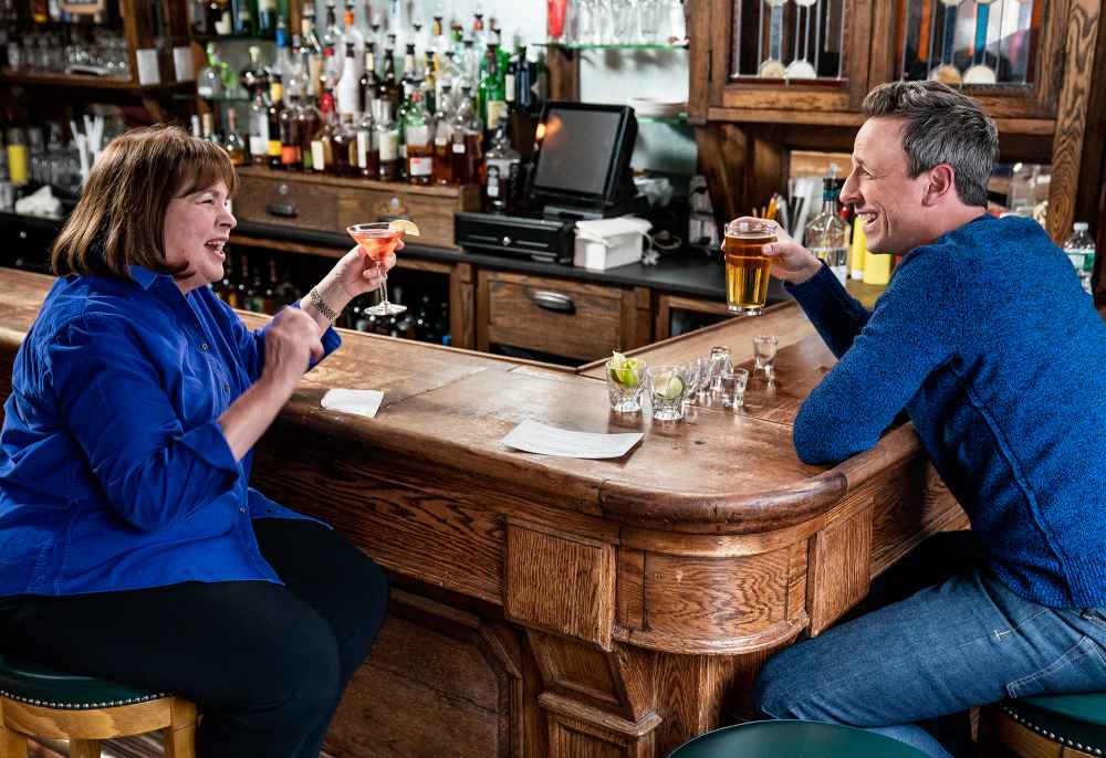 Seth Meyers Went Day Drinking With Ina Garten and Drunkenly Made Her a Cake: ‘I Prepared Something Special’