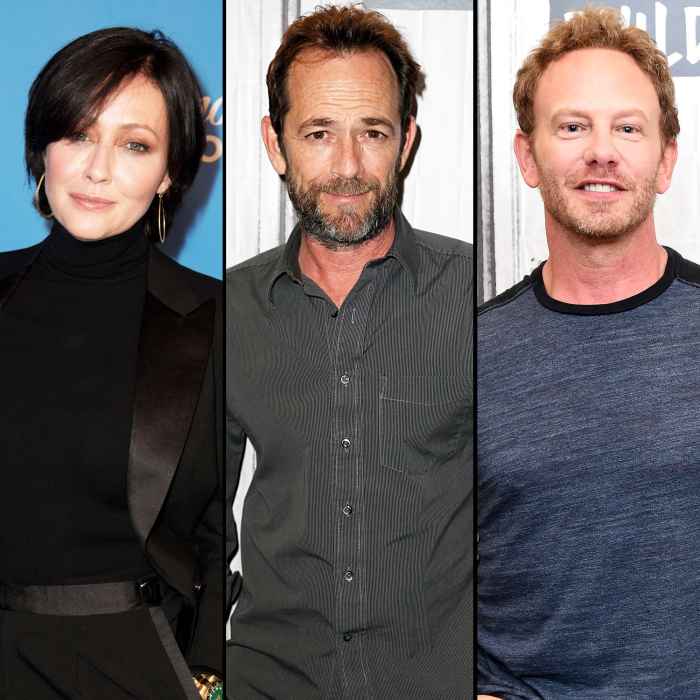 Shannen Doherty, Ian Ziering and More ‘90210’ Cast Members Post Touching Tribute to Costar Luke Perry After His Stroke: ‘No Words Can Express What My Heart Feels’