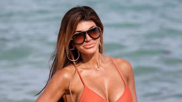 Teresa Giudice Looks Carefree in Swimsuit on the Beach Amid Joe Giudice Drama