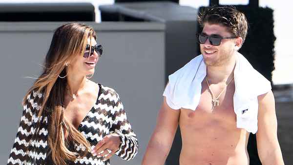 Teresa Giudice Blake Schreck Beach Day