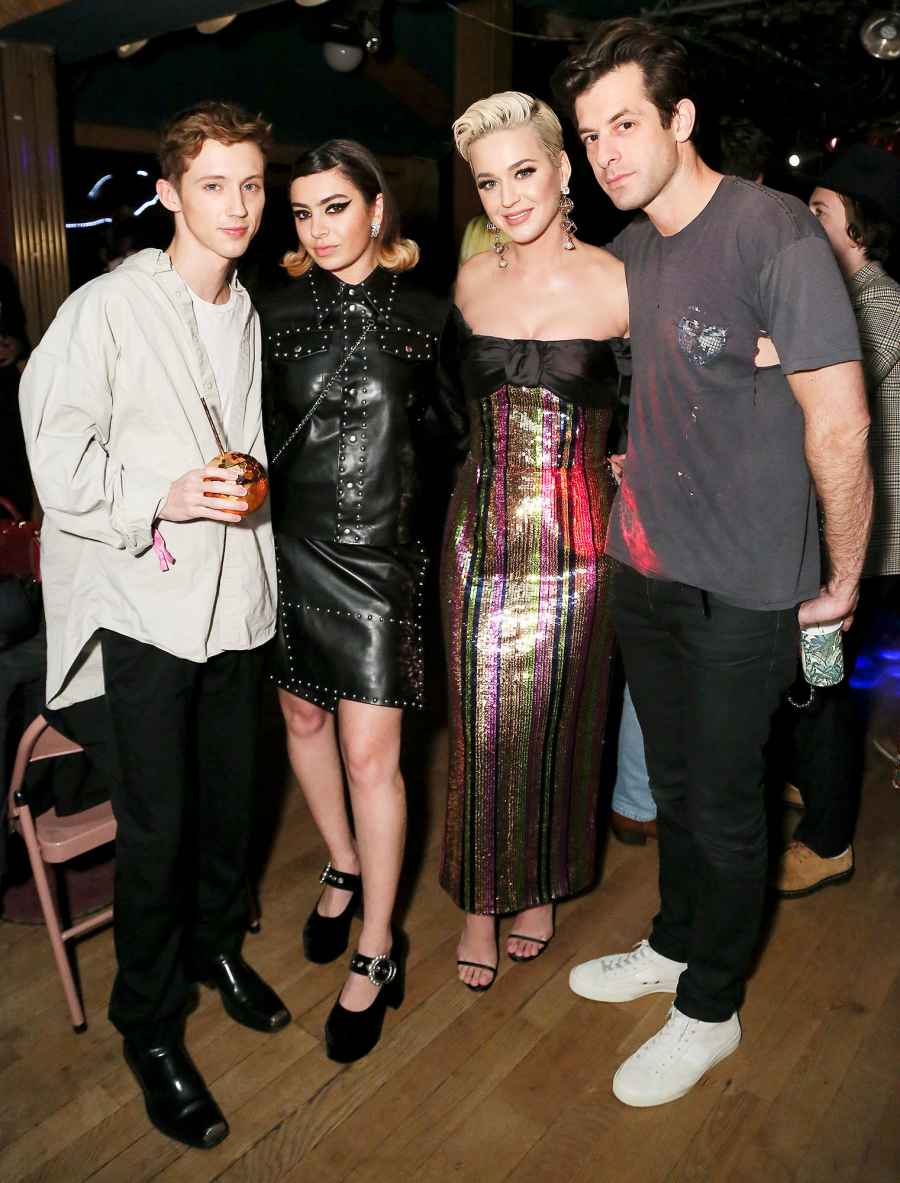 Grammys 2019 Afterparty Troye Sivan Charli XCX Katy Perry Mark Ronson