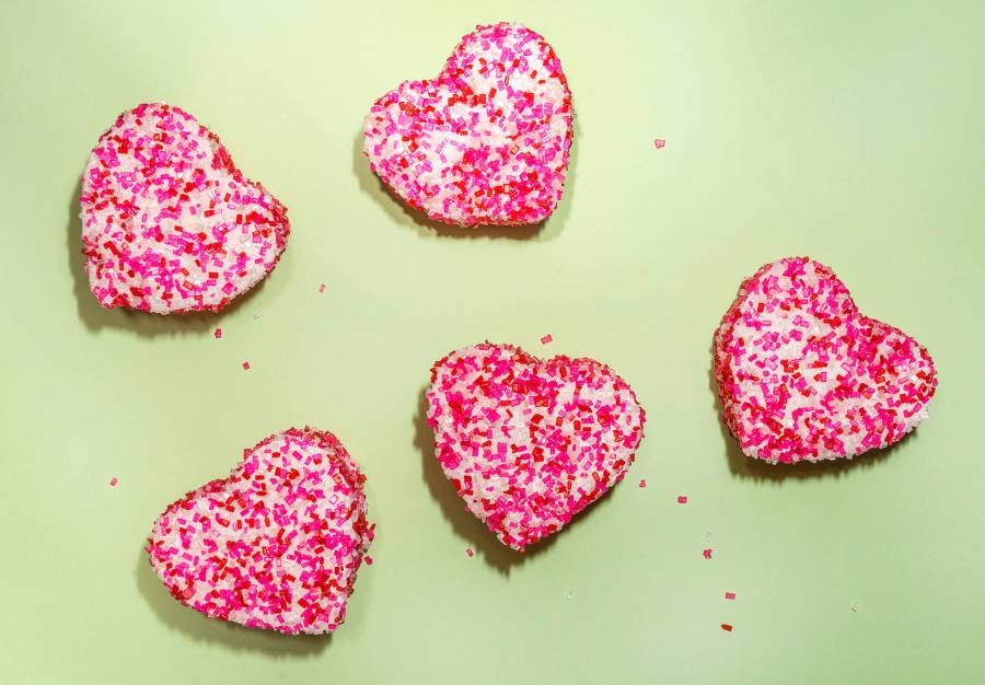 Sparkling Heart Vanilla Marshmallows