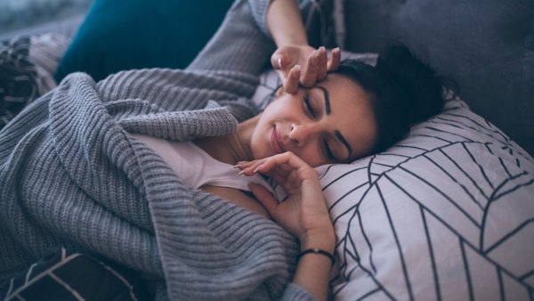 Woman In Bed