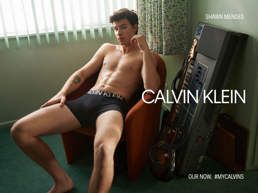 Calvin Klein exclusive shane mendes