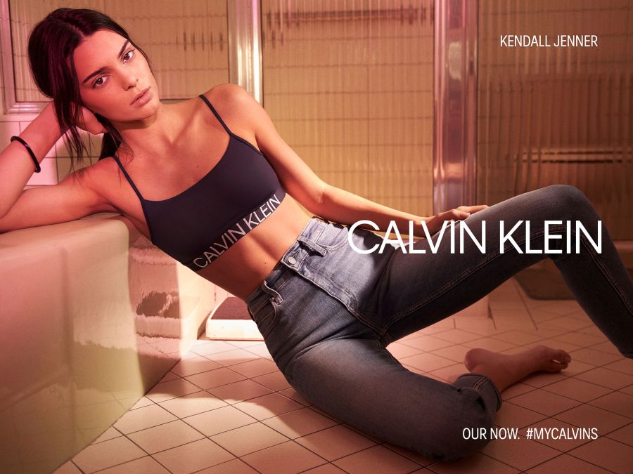 Calvin Klein exclusive kendall jenner