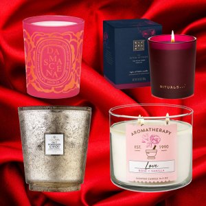 candles valentine's day