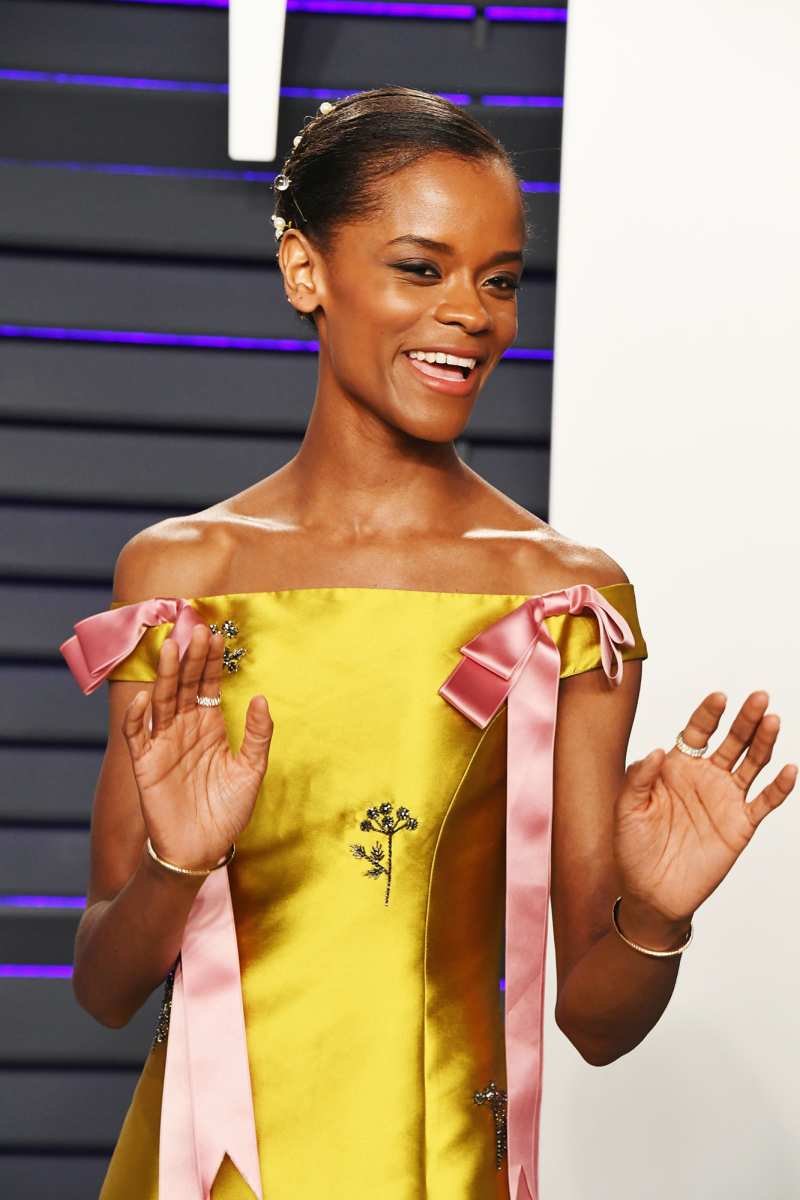 Letitia Wright Oscars 2019 Beauty: Drugstore Hair, Skin and Makeup Products on the Red Carpet
