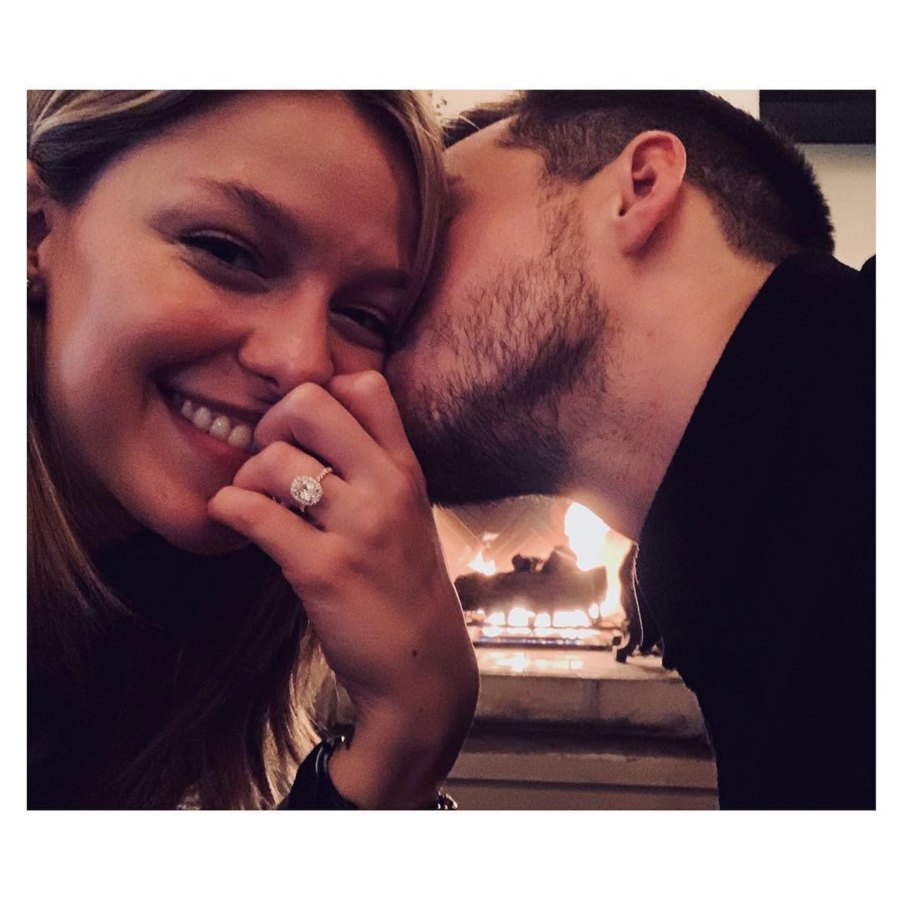 Melissa Benoist engagement ring