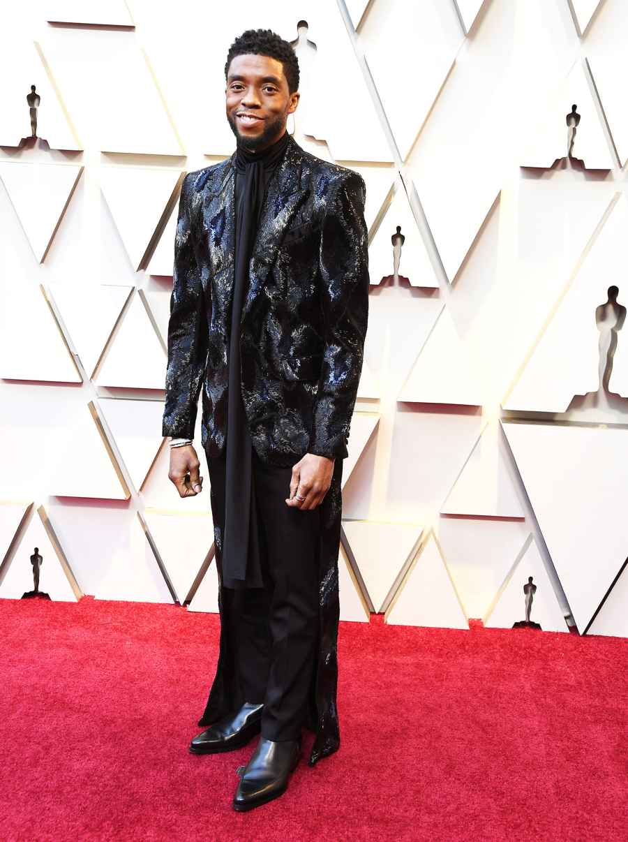 Chadwick Boseman Hottest Hunks at the 2019 Oscars