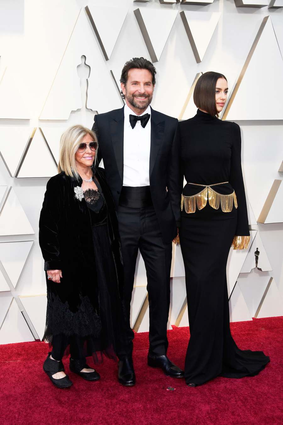 Gloria Campano, Bradley Cooper, and Irina Shayk Hottest Hunks at the 2019 Oscars