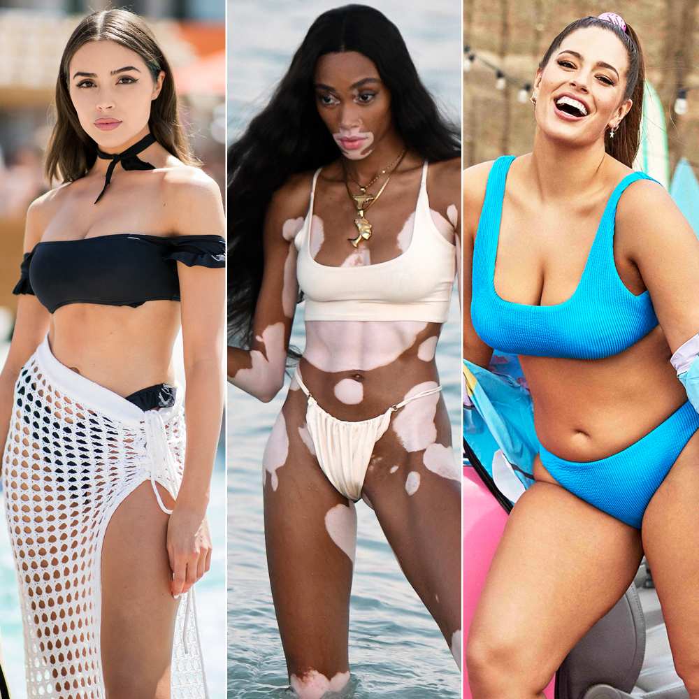 These models 'add' volume, the ideal bikini for girls with small