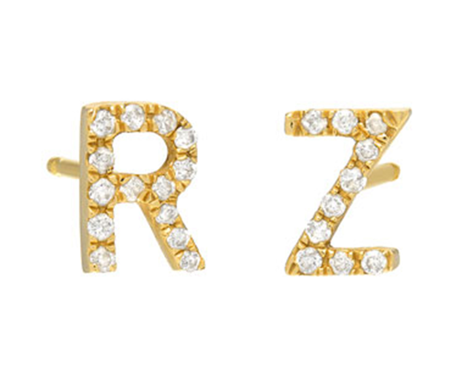 Personalized Initial Earrings, Hoops Inspired by Jennifer Lopez | UsWeekly
