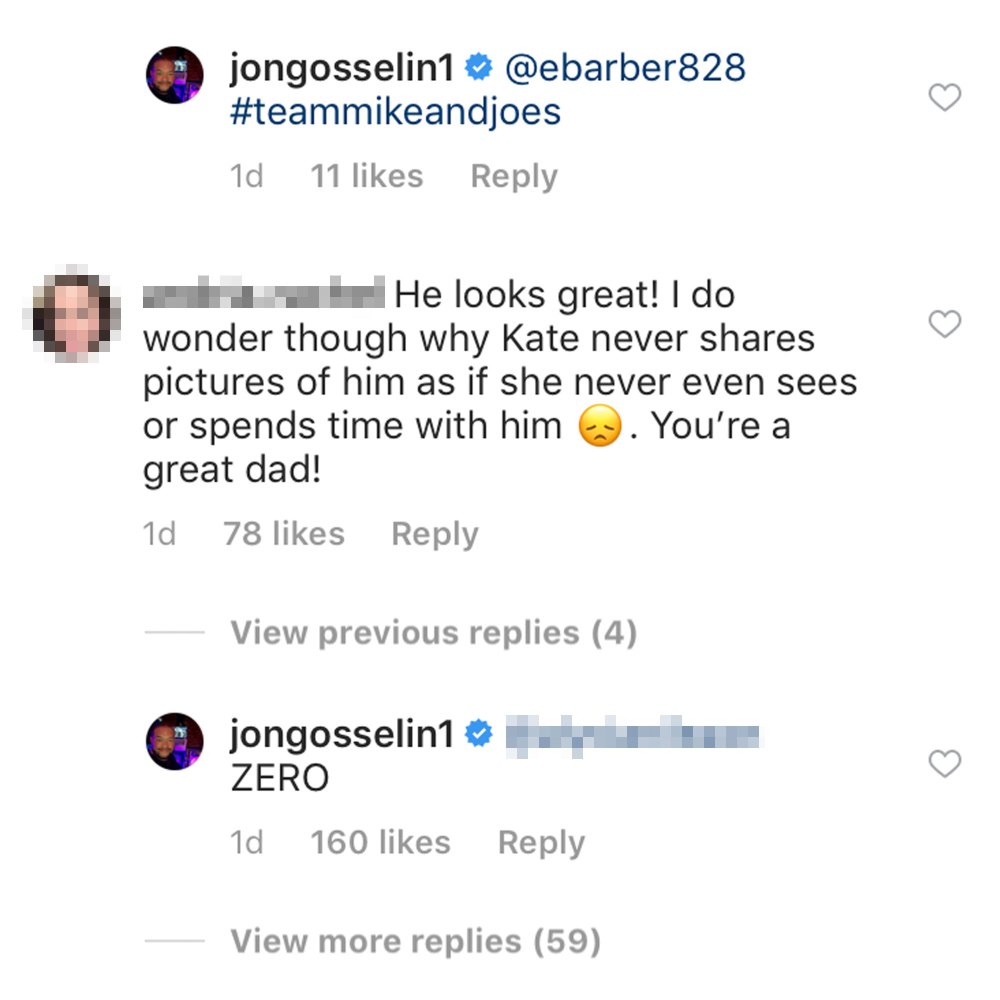 Jon Gosselin Claims Ex Kate Gosselin Has ‘Zero’ Interaction With Their Son Collin