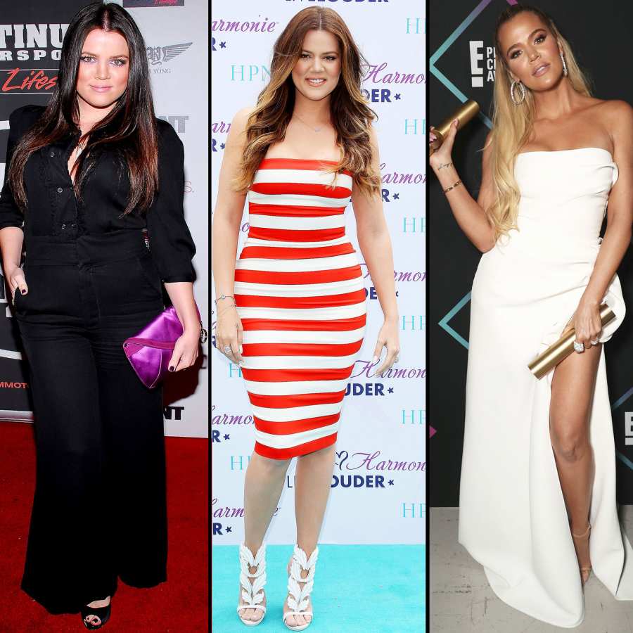 Khloe Kardashian Khloe Kardashian's Body Evolution