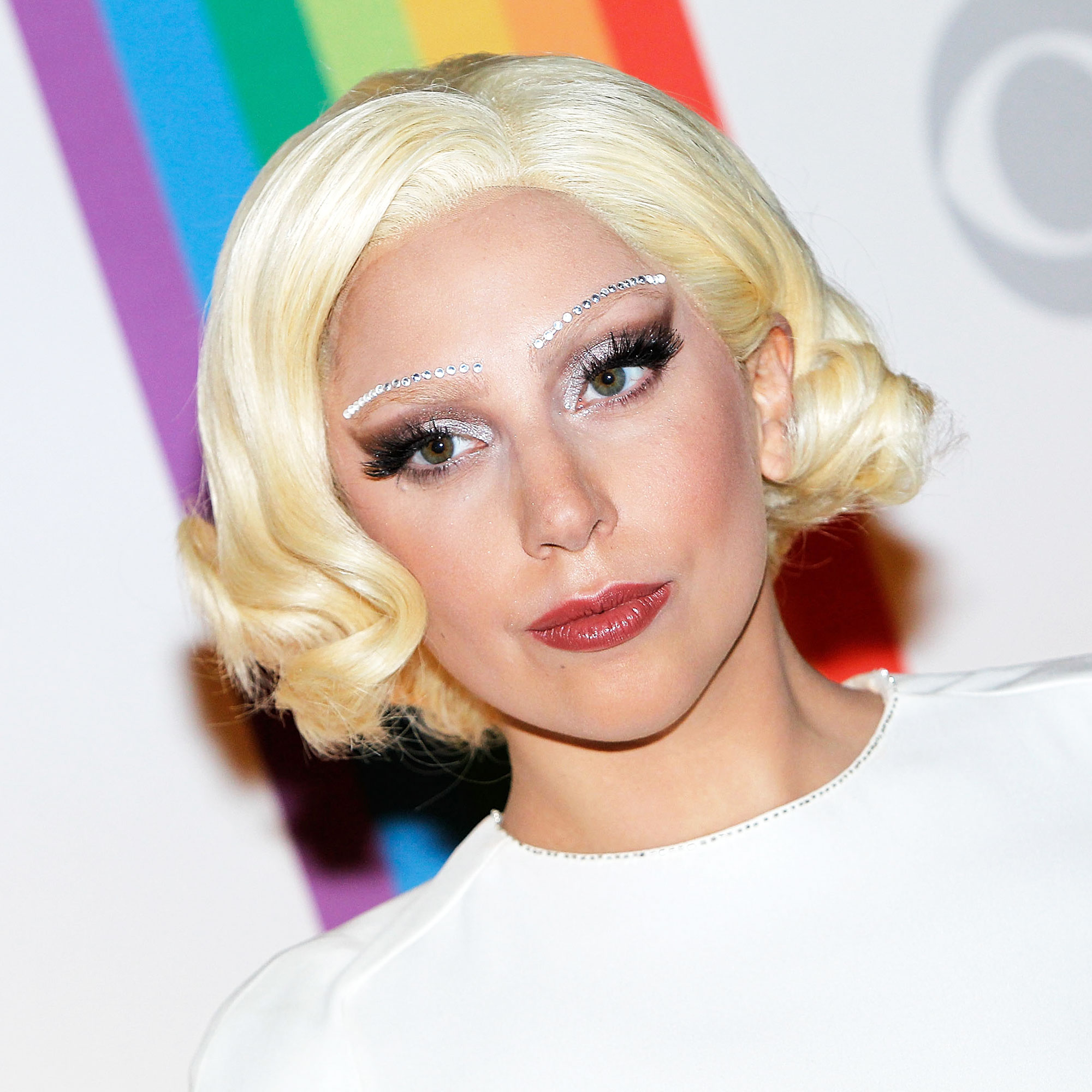 Lady Gaga: Louis Vuitton Dyed Brown Hair!, Lady Gaga