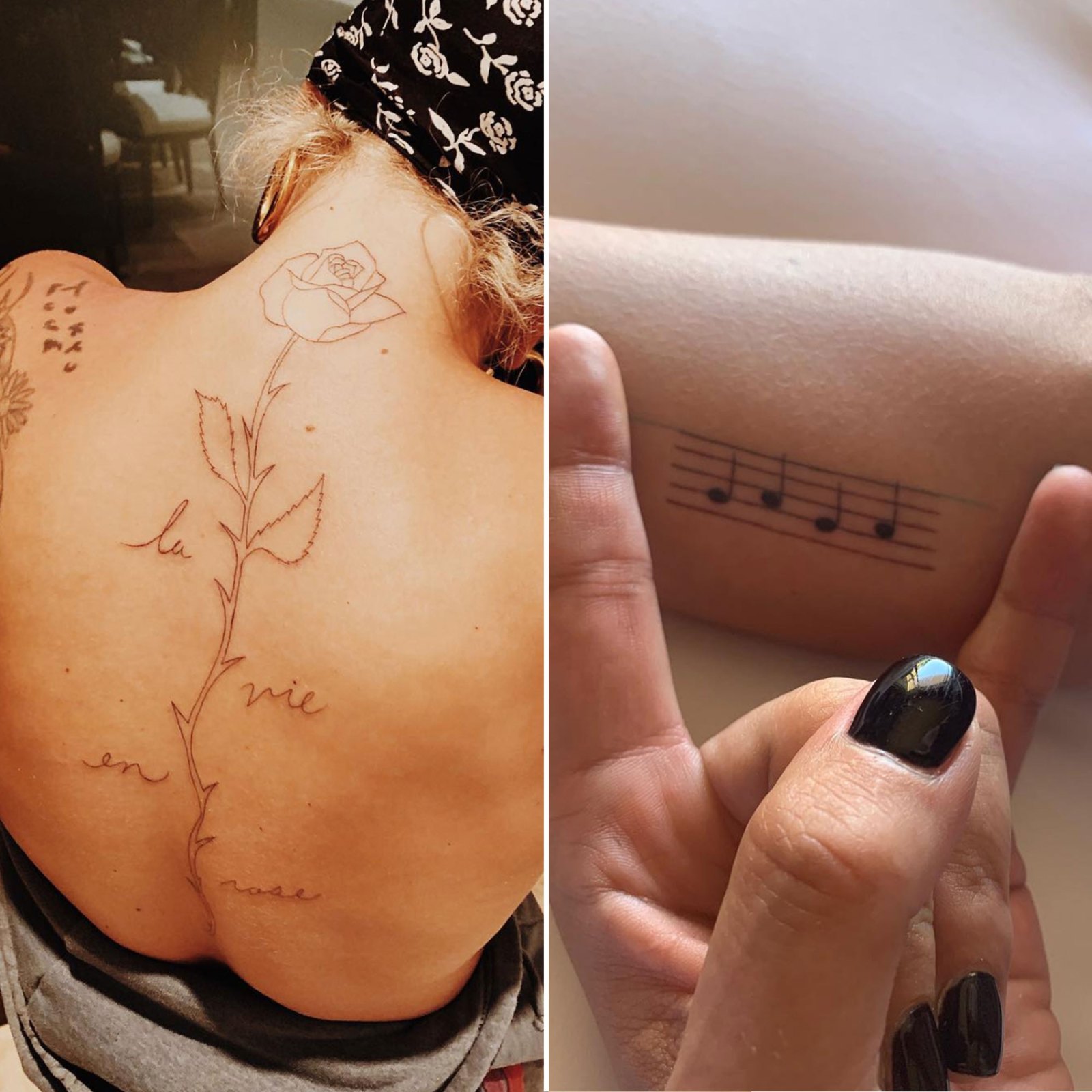 Lady Gaga Debuts Some Major New Ink and More Celeb Tattoos