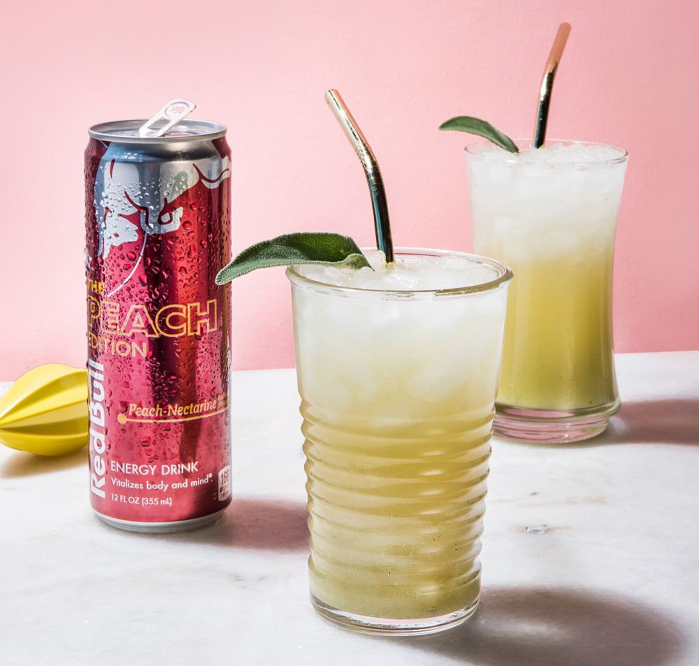 Peach Red Bull
