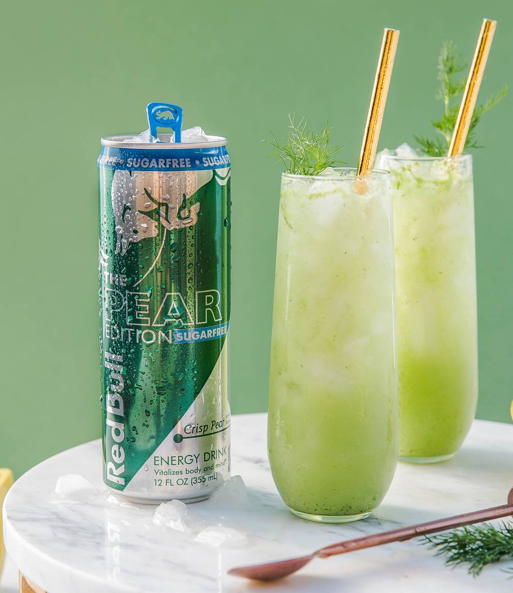 Pear Red Bull