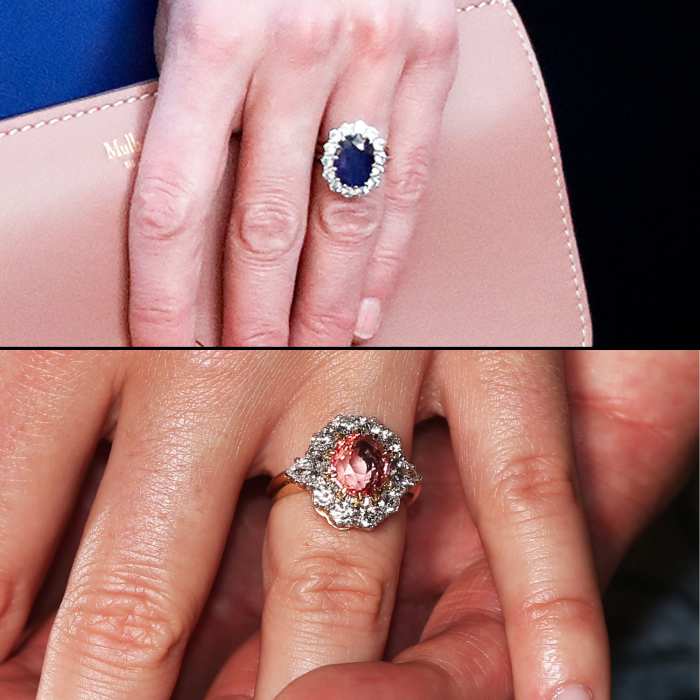 Katy Perry¹s Dazzling Pink Engagement Ring: Everything We Know Kate Middleton's ring and Princess Eugenie's ring