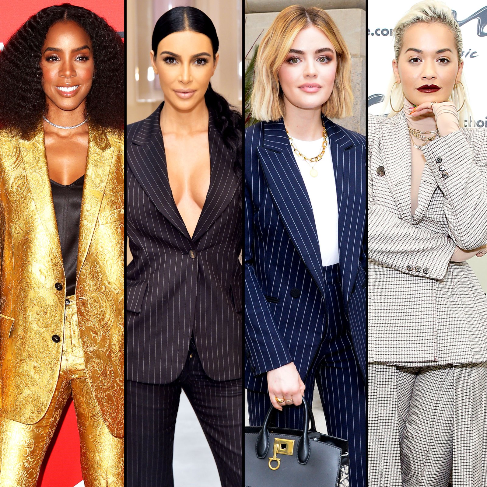 Kelly Rowland, Kim Kardashian, Lucy Hale and Rita Ora