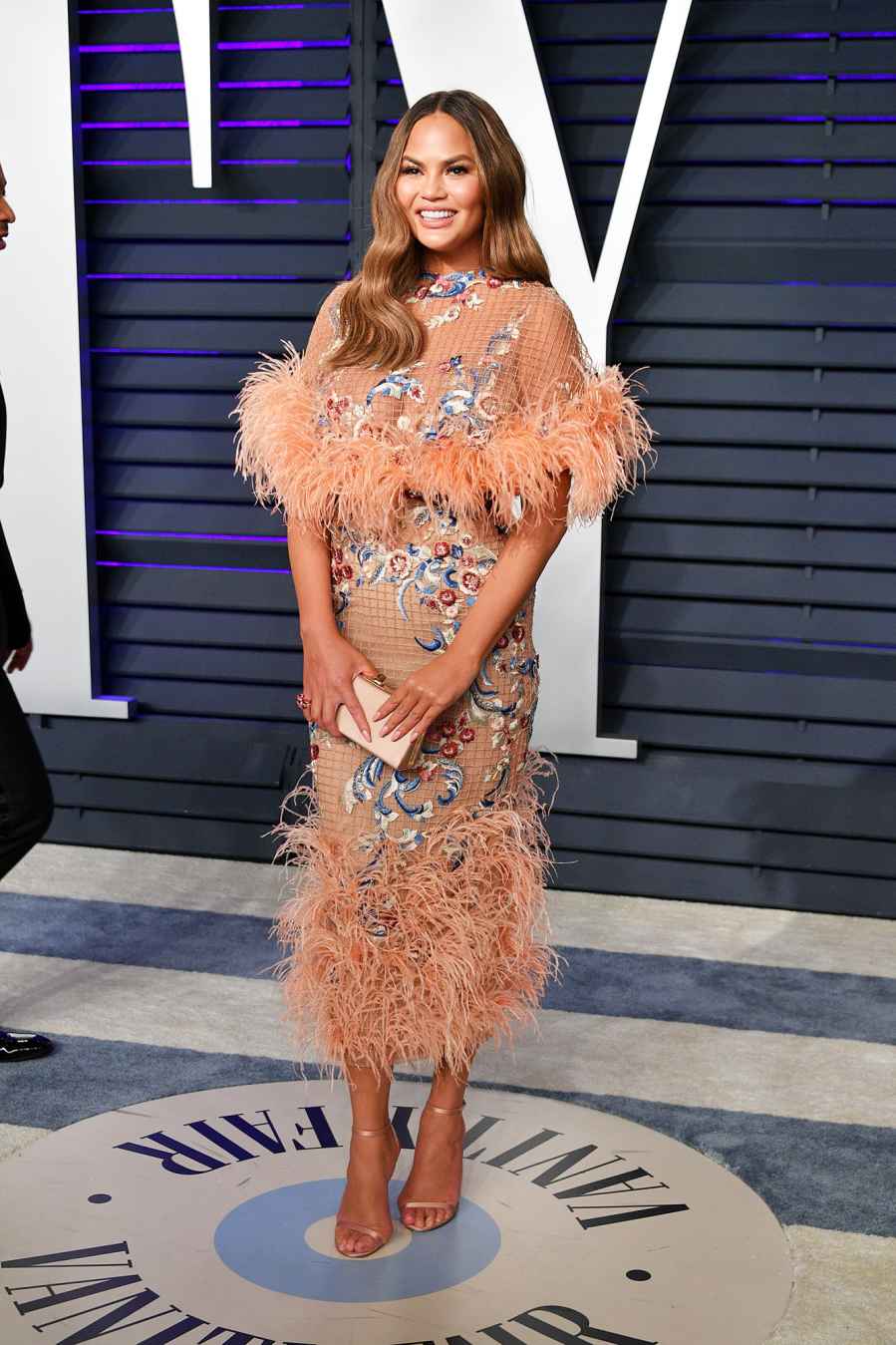 Chrissy Teigen vanity fair oscars party 2019